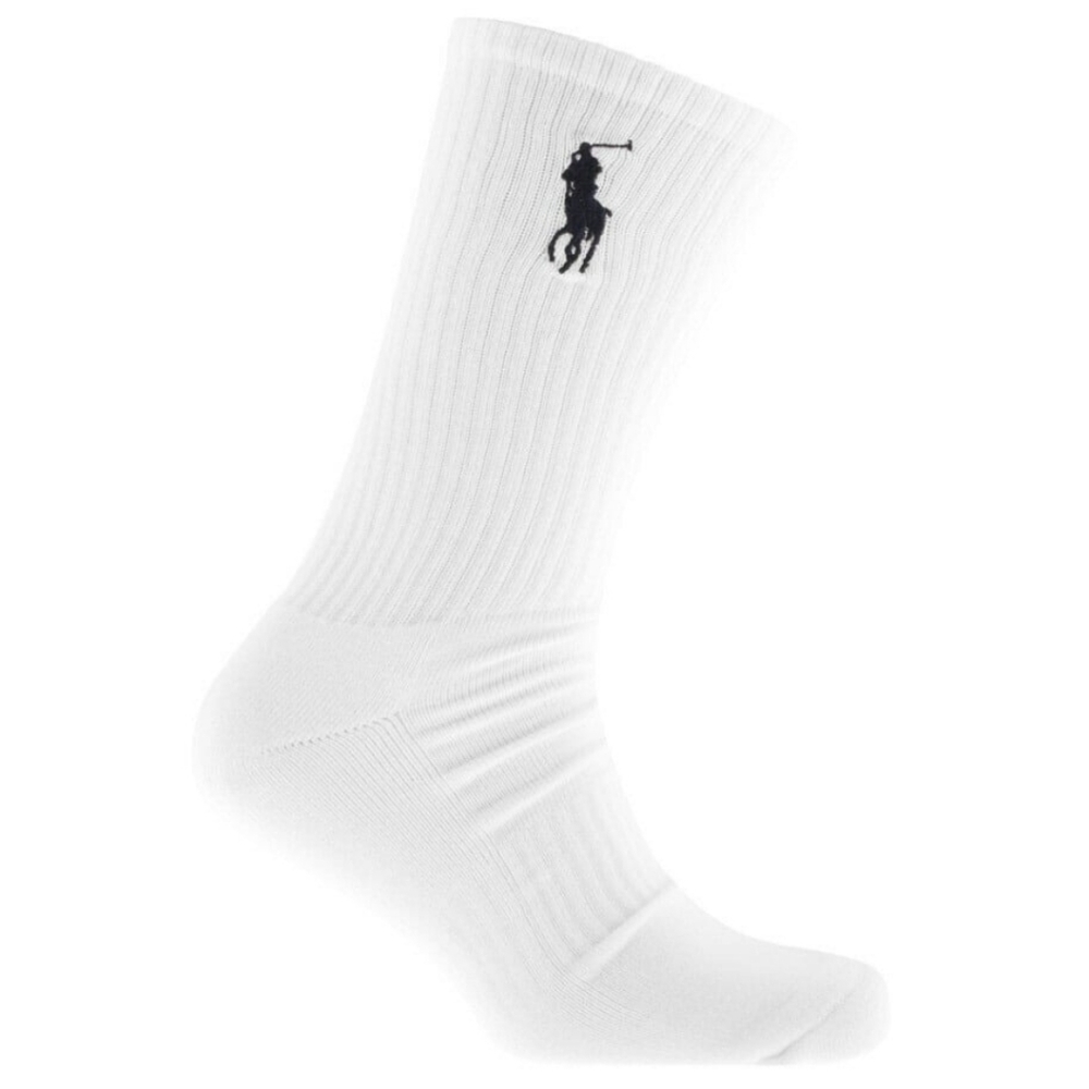 NWT Men's Ralph Lauren Polo Big Pony 3 Pairs Crew Socks - Picture 3 of 12